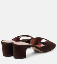 Paris Texas Lara 50 suede mules