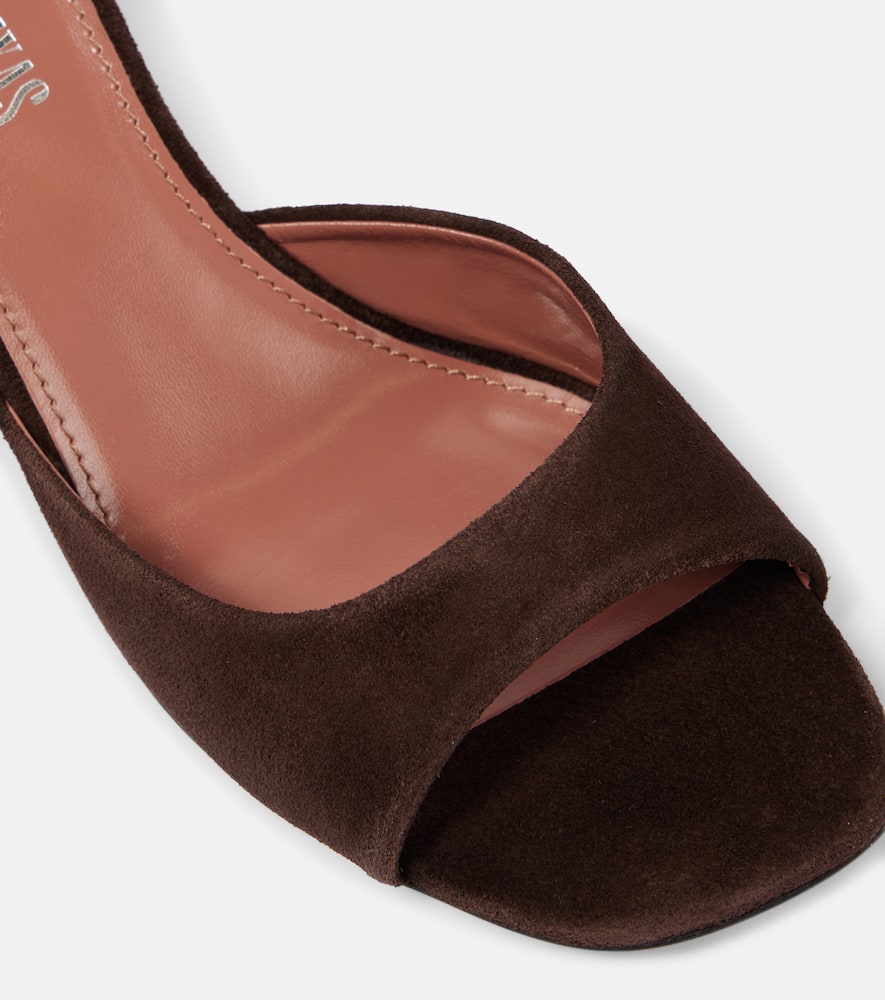 Paris Texas Lara 50 suede mules