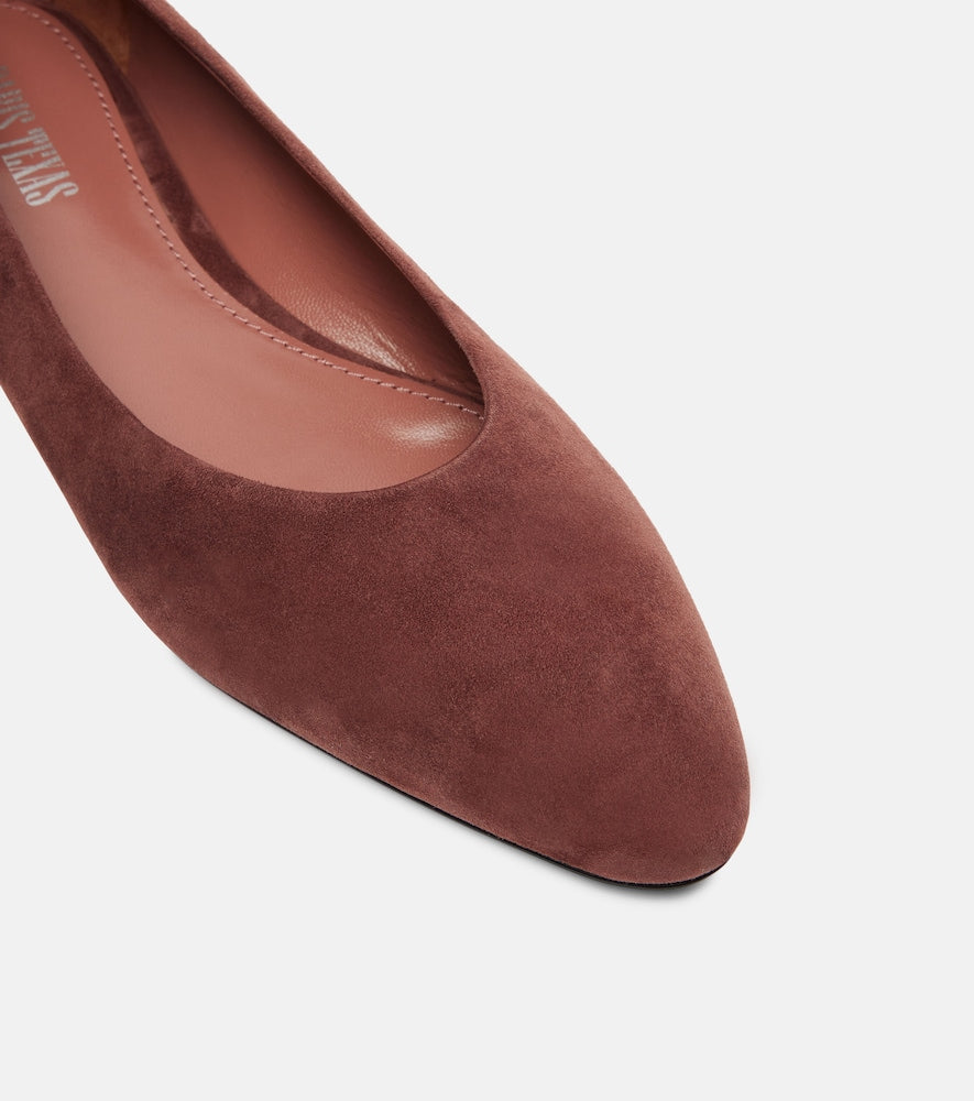 Paris Texas Lavinia suede ballet flats