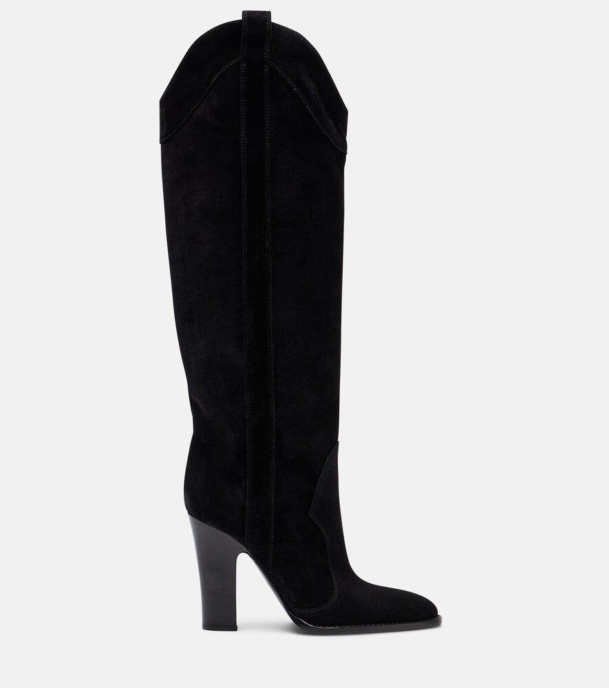 Paris Texas Lavinia suede knee-high boots