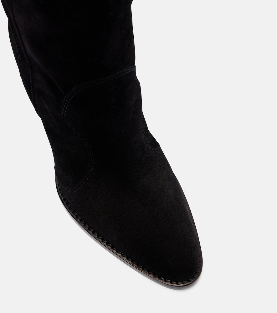 Paris Texas Lavinia suede knee-high boots