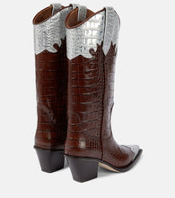 Paris Texas Leather cowboy boots