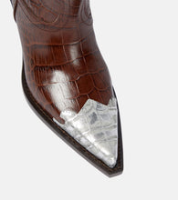 Paris Texas Leather cowboy boots