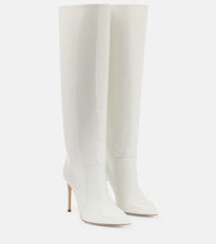 Paris Texas Leather knee-high boots