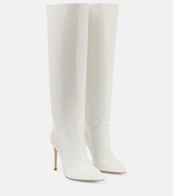 Paris Texas Leather knee-high boots