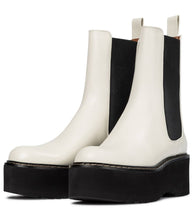 Paris Texas Leather platform Chelsea boots