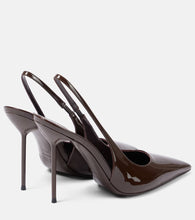 Paris Texas Lidia 105 patent leather slingback pumps