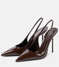 Paris Texas Lidia 105 patent leather slingback pumps