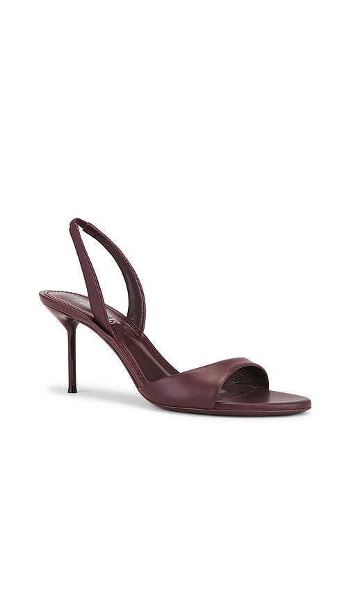 Paris Texas Lidia Slingback 70 Sandal in Wine