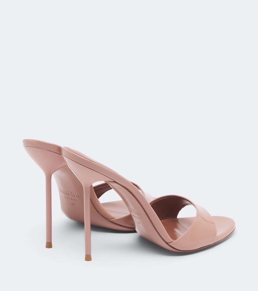 Paris Texas Lidia patent leather mules