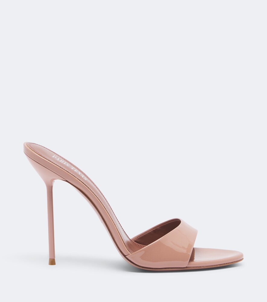 Paris Texas Lidia patent leather mules