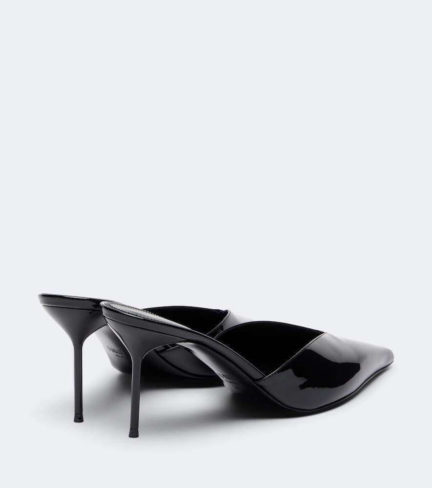 Paris Texas Lidia patent leather mules