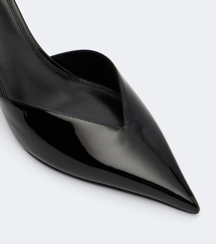 Paris Texas Lidia patent leather mules
