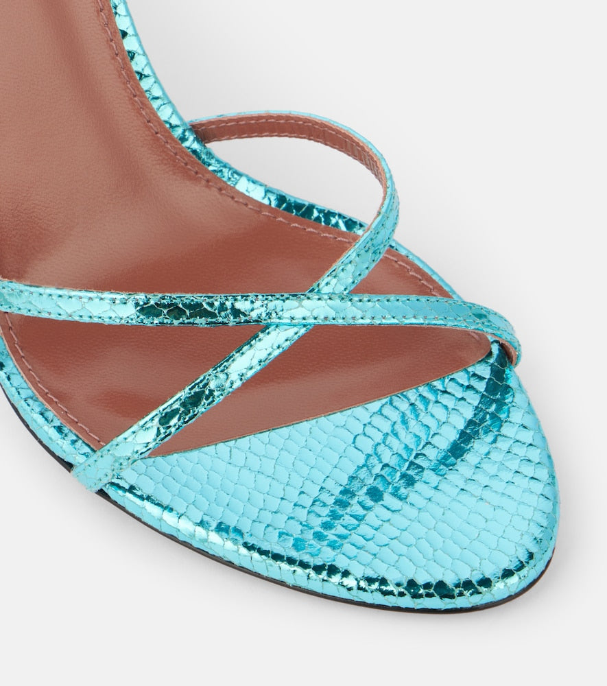Paris Texas Linda 105 leather sandals