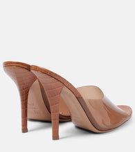 Paris Texas Lorena 100 PVC and leather mules