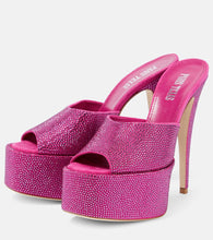 Paris Texas Marina embellished platform sandals