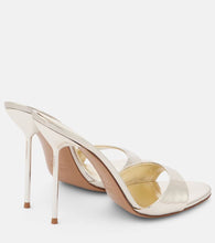 Paris Texas Mirrored leather sandals