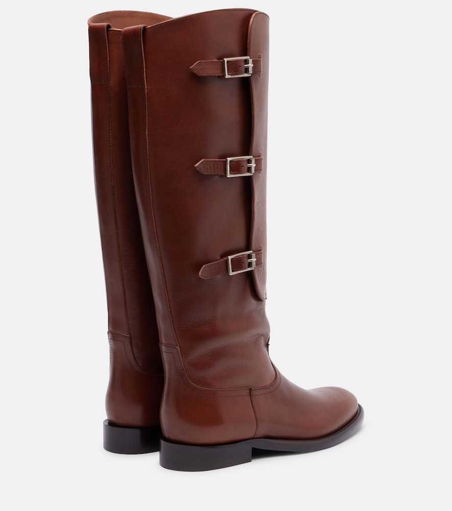 Paris Texas Montana leather knee-high boots