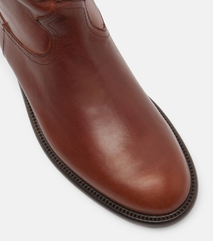 Paris Texas Montana leather knee-high boots