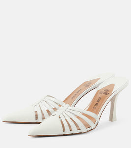 Paris Texas Nadia 85 cutout leather mules