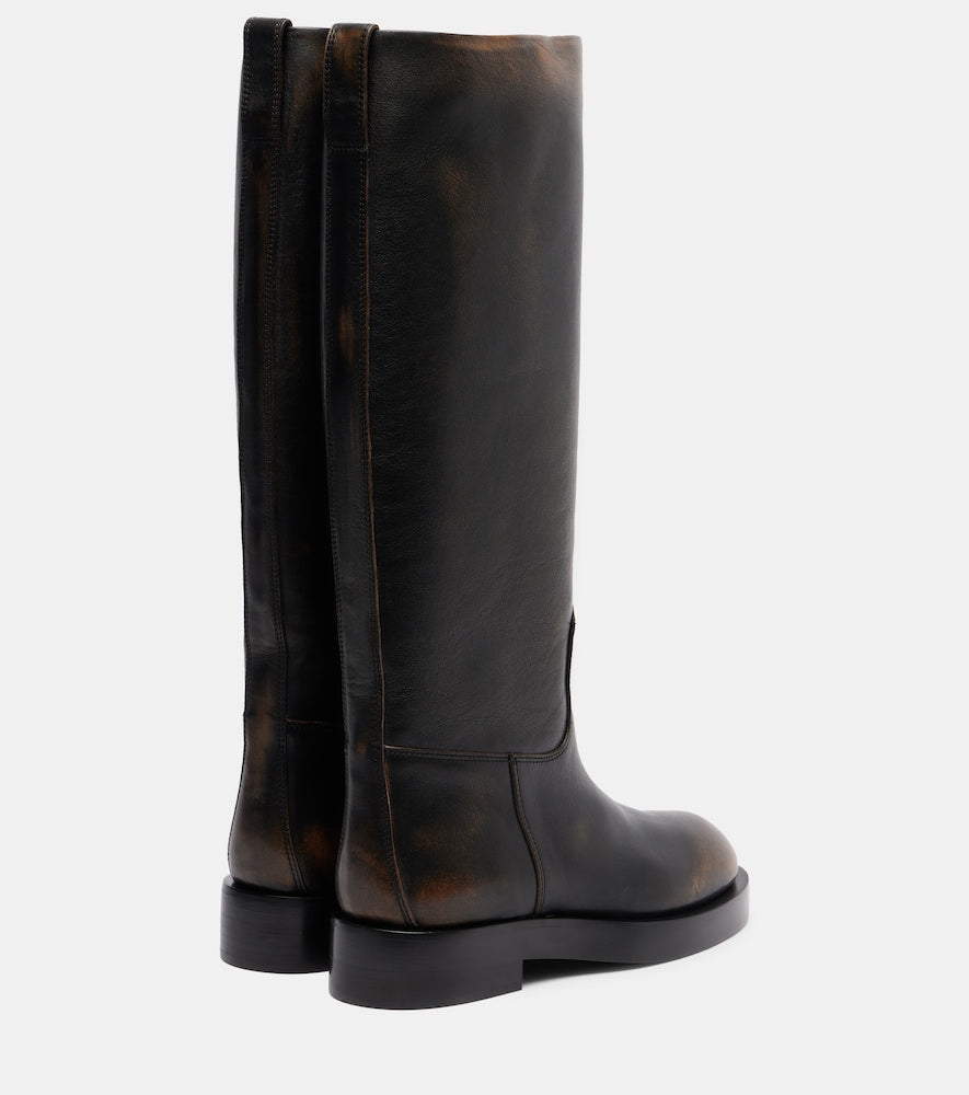 Paris Texas Napa leather knee-high boots
