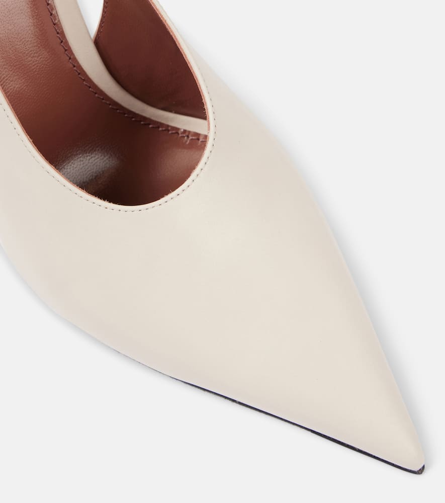 Paris Texas Nina 105 leather slingback pumps