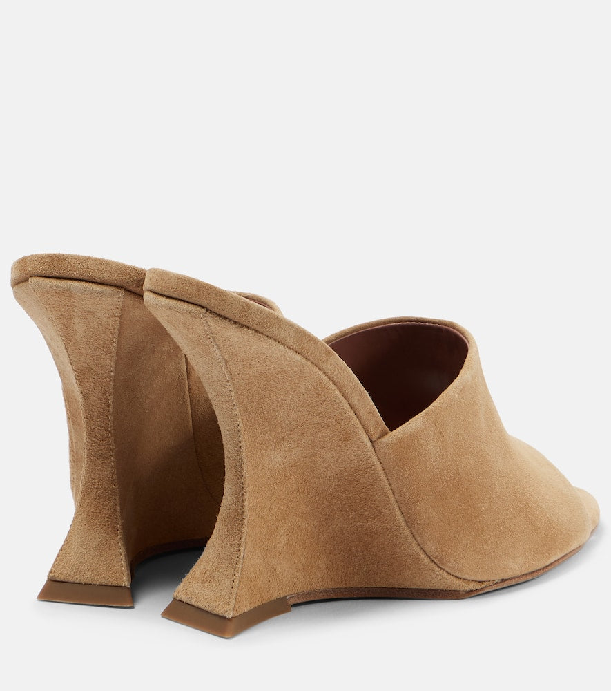 Paris Texas Nina 105 suede mules