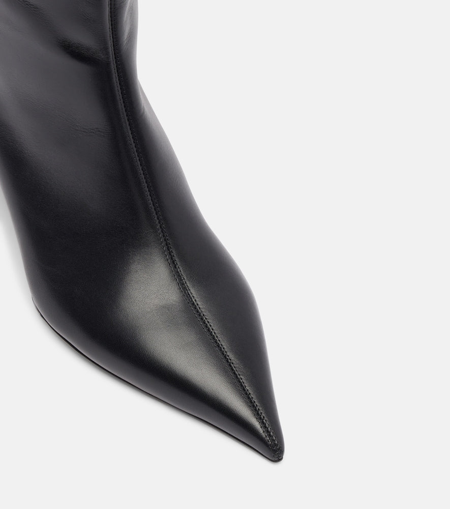 Paris Texas Nina 50 leather knee-high boots