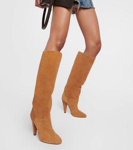 Paris Texas Olivia suede boots