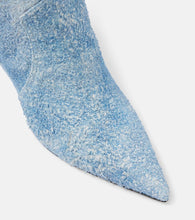 Paris Texas Paloma 95 denim knee-high boots