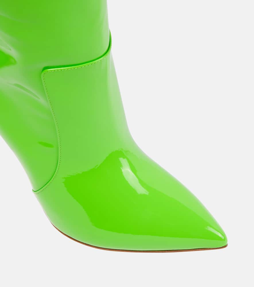 Paris Texas Patent leather knee-high boots