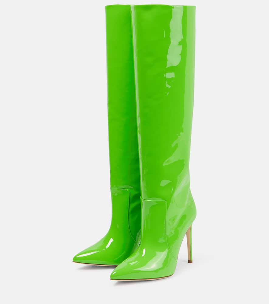 Paris Texas Patent leather knee-high boots