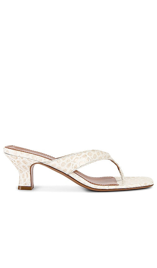 Paris Texas Portofino Mule in Ivory - Mules Paris Texas Portofino en ivoire - Paris Texas Portofino 象牙色穆勒鞋 - Paris Texas Portofino Mule in Elfenbein - Paris Texas Portofino 뮬 아이보리 색상 - Mule Paris Texas Portofino in avorio