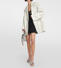 Paris Texas Regina 105 metallic leather mules