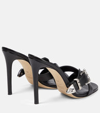 Paris Texas Regina embellished leather sandals