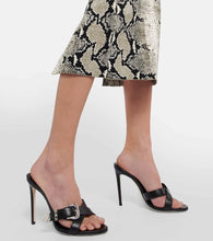 Paris Texas Regina embellished leather sandals