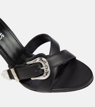 Paris Texas Regina embellished leather sandals