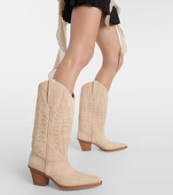 Paris Texas Rosario suede cowboy boots