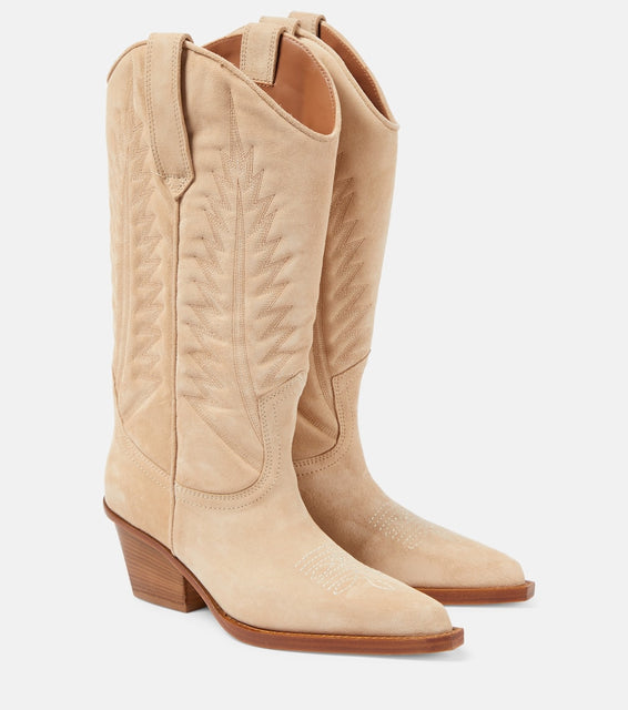 Paris Texas Rosario suede cowboy boots