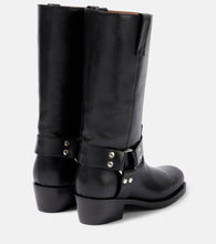 Paris Texas Roxy leather biker boots