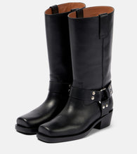 Paris Texas Roxy leather biker boots
