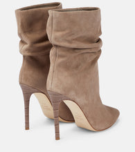 Paris Texas Slouchy suede ankle boots