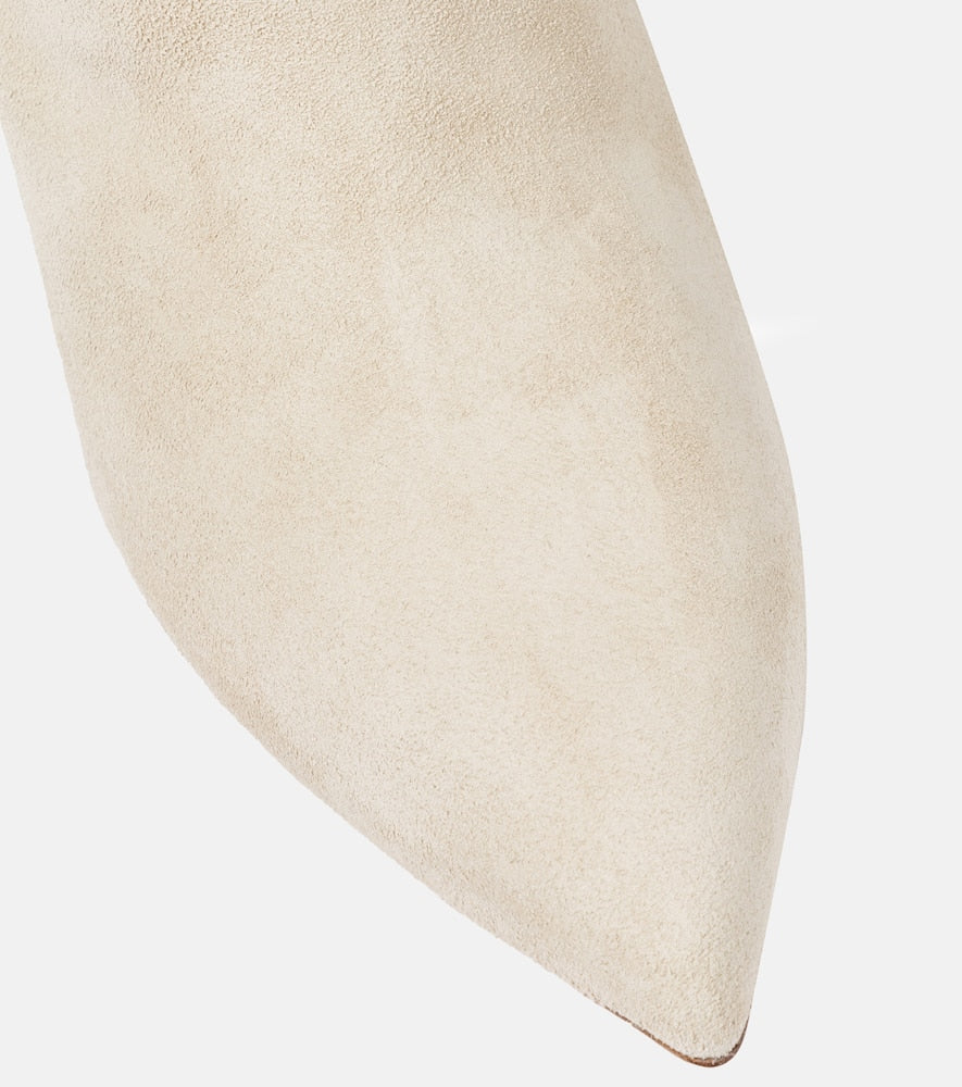 Paris Texas Slouchy suede boots