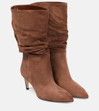 Paris Texas Slouchy suede boots