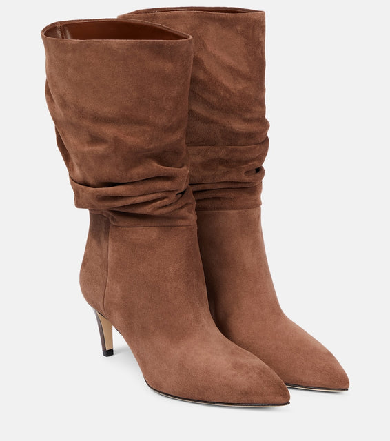Paris Texas Slouchy suede boots