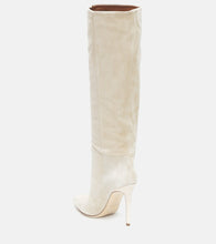 Paris Texas Suede knee-high boots