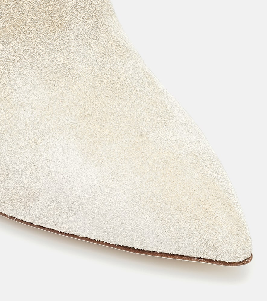 Paris Texas Suede knee-high boots