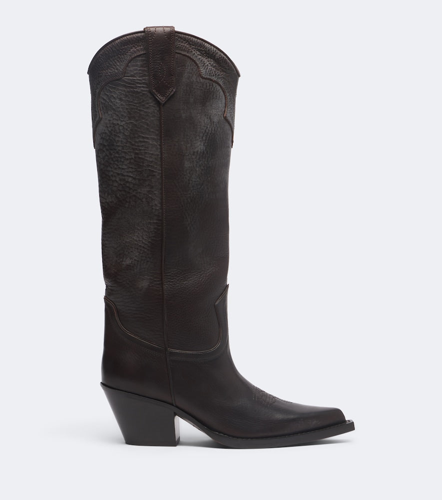 Paris Texas Tucson leather cowboy boots