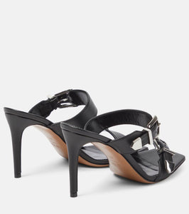 Paris Texas Ursula leather mules
