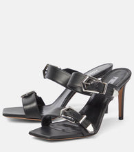 Paris Texas Ursula leather mules